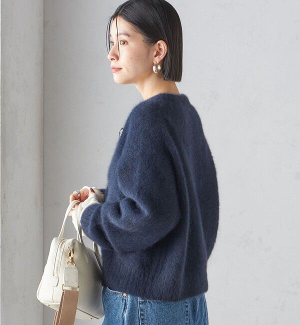 SHIPS for women「〈手洗い可能〉 FOX クルーネック カーディガン」|カーディガン|