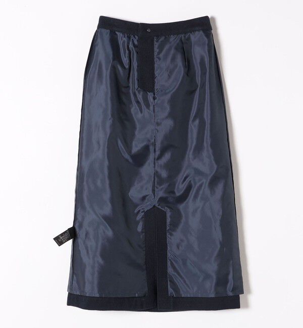 quaranciel「quaranciel:〈洗濯機可能〉ポリエステル サージ タイト スカート」|スカート|