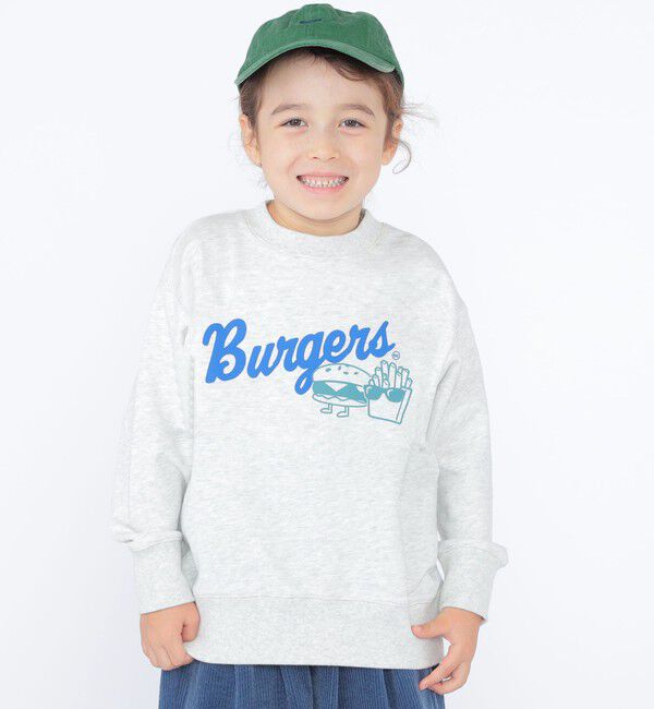 SHIPS KIDS「SHIPS KIDS:100～130cm / バーガー スウェット」|スウェット・ジャージ|
