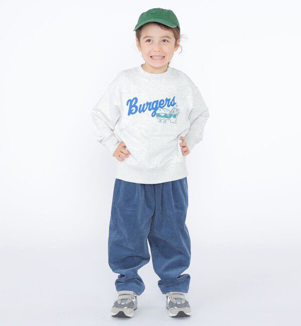 SHIPS KIDS「SHIPS KIDS:100～130cm / バーガー スウェット」|スウェット・ジャージ|