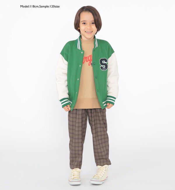 SHIPS KIDS「SHIPS KIDS:100～130cm / バーガー スウェット」|スウェット・ジャージ|