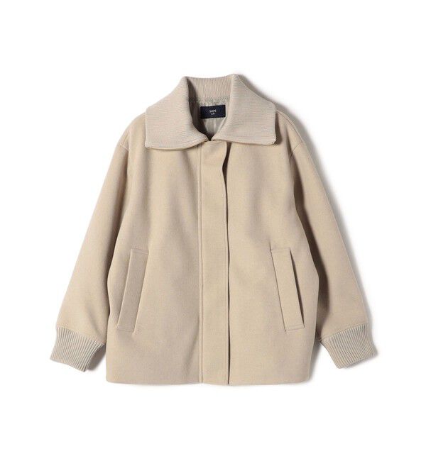 SHIPS Colors 「SHIPS Colors: 〈手洗い可能〉ジャージーメルトン ジップ アウター」|ブルゾン・スタジャン|