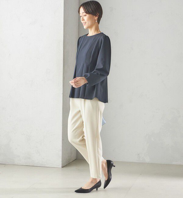 SHIPS for women「ダブル クロス ブラウス（セレモニー対応可）」|シャツ・ブラウス|