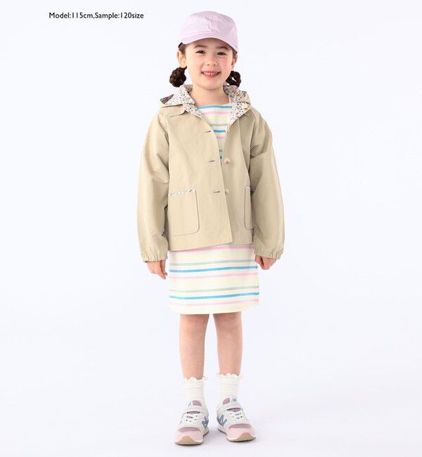 SHIPS KIDS「SHIPS KIDS:100～130cm / リバティ リバーシブル コート」|その他|