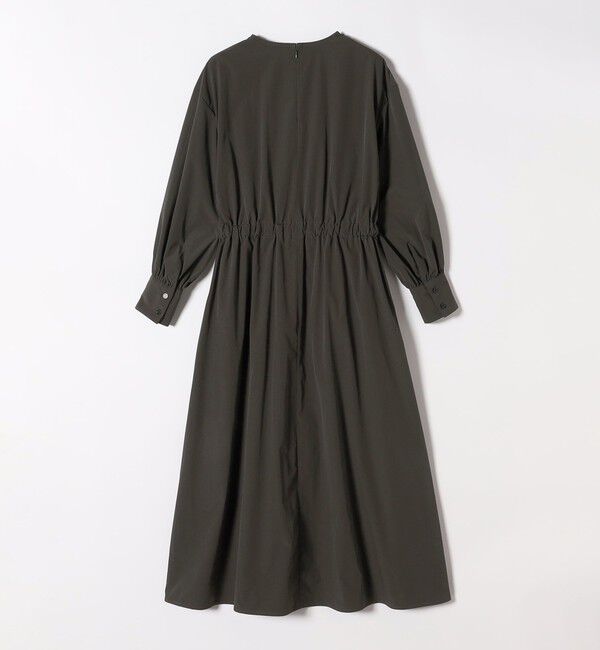 SHIPS any「SHIPS any:〈洗濯機可能〉タイプライター ベルト ギャザー ロング ワンピース」|ワンピース|