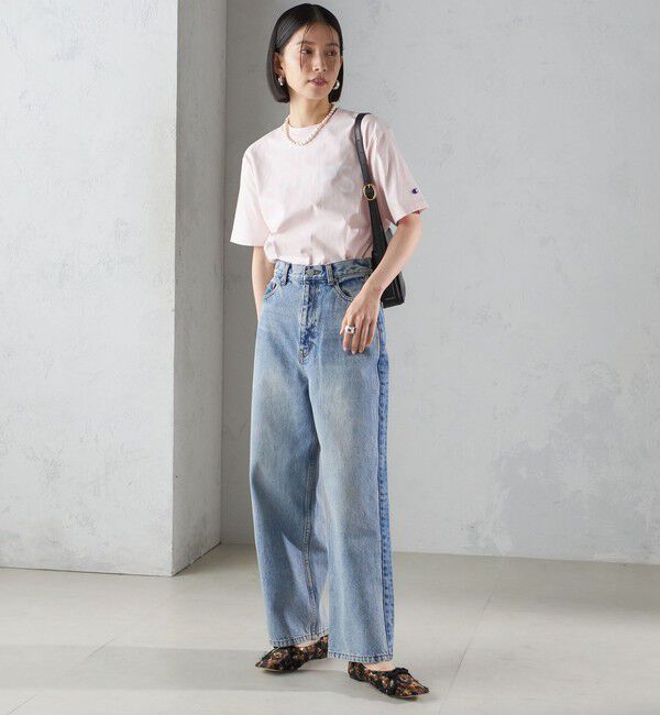 SHIPS for women「【SHIPS別注】Champion: SHIPS LOGO プリント TEE」|Tシャツ・カットソー|