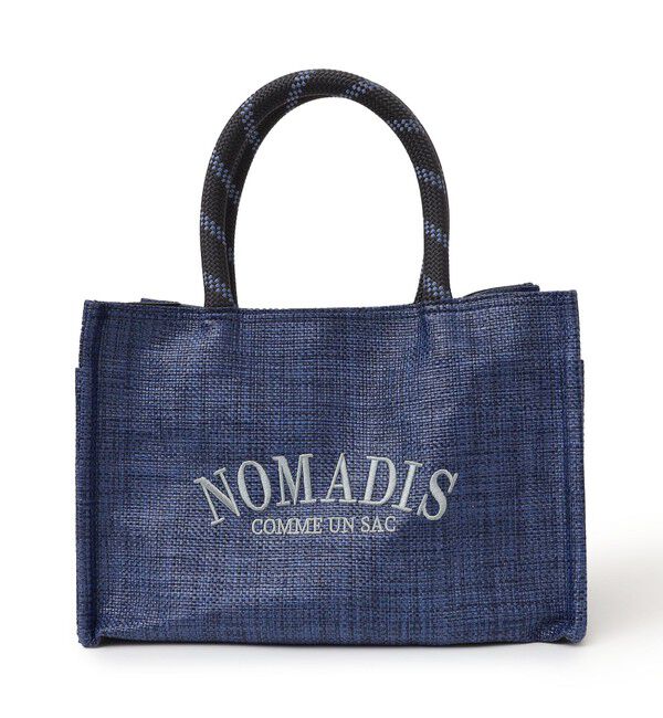 SHIPS for women「NOMADIS:SAC SQ MESH PETIT」|トートバッグ|ネイビー