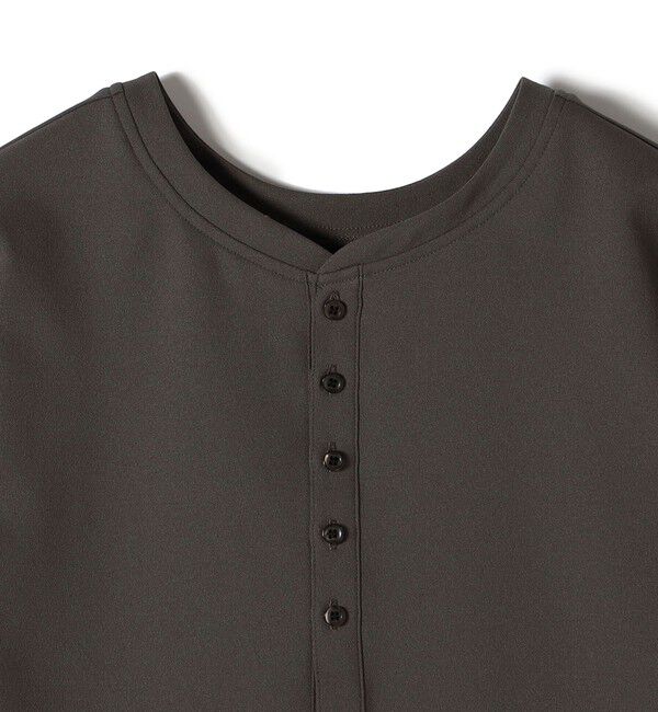 SHIPS for women「〈手洗い可能〉前後 2WAY ジョーゼット 袖リブ プルオーバー」|シャツ・ブラウス|