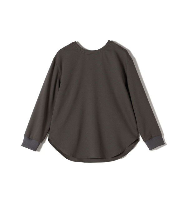 SHIPS for women「〈手洗い可能〉前後 2WAY ジョーゼット 袖リブ プルオーバー」|シャツ・ブラウス|