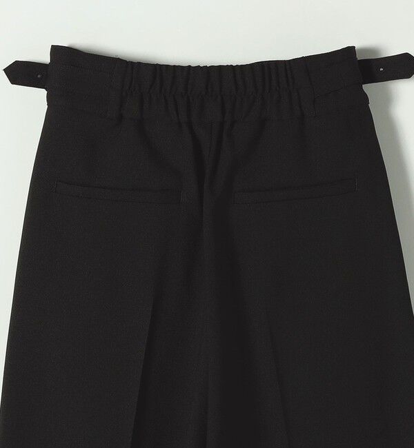 quaranciel「quaranciel:〈洗濯機可能〉ウーステッド ハイウエスト グルカ ワイド パンツ」|その他|