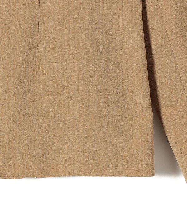 SHIPS for women「〈手洗い可能〉FUNCTIONAL カラーレス ジャケット（セットアップ対応）」|ノーカラージャケット|