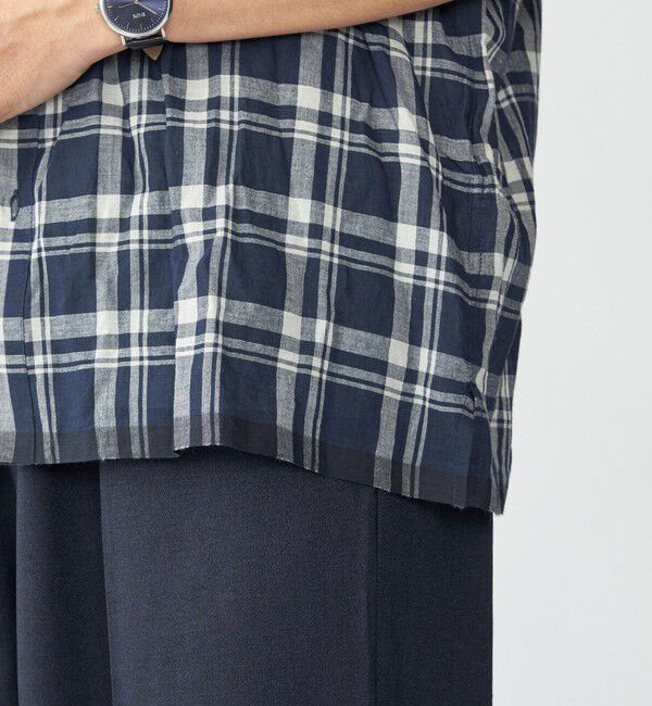 SHIPS「SHIPS: インディア レギュラーカラー ショートスリーブ シャツ」|シャツ・ブラウス|