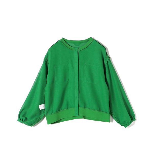 SHIPS Colors 「SHIPS Colors:〈手洗い可能〉メッシュ ノーカラー ハオリ 2◇」|ブルゾン・スタジャン|