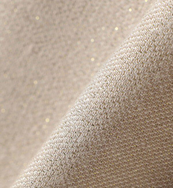 SHIPS Colors 「SHIPS Colors:〈手洗い可能〉リネン ミックス ラメ ダブル ジャケット」|テーラードジャケット|