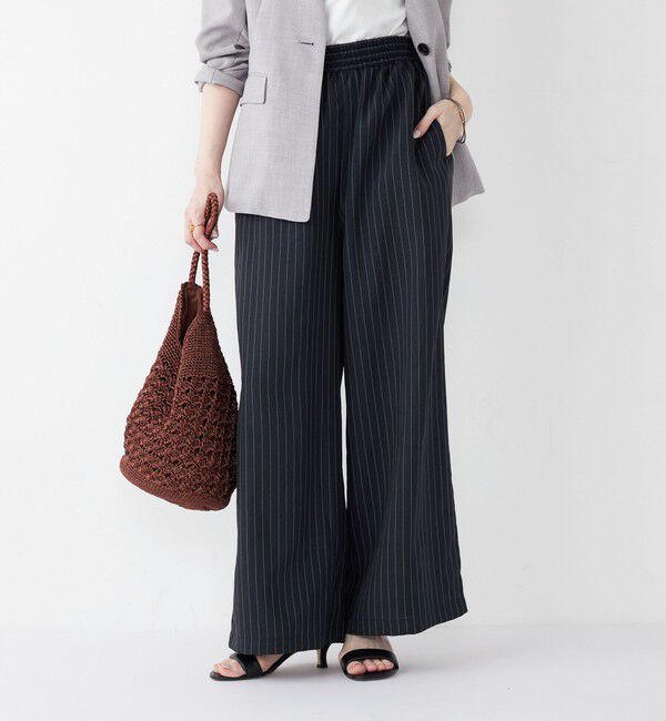 SHIPS Colors 「SHIPS Colors:〈手洗い可能〉ストライプ ブッチャー パンツ◇」|その他|