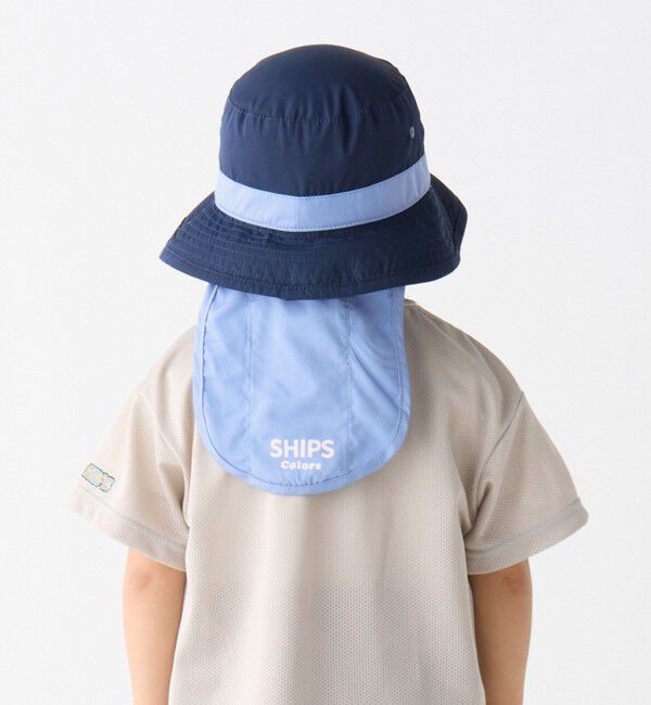 SHIPS Colors 「SHIPS Colors:〈手洗い可能〉サファリ ハット (KIDS)」|ハット|