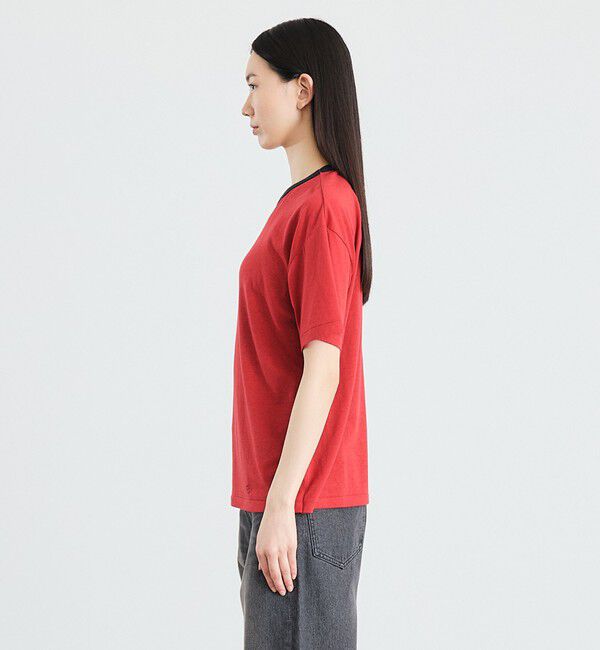 SHIPS「City Ambient Products: T/C/R コンパクト リンガー Tシャツ」|Tシャツ・カットソー|