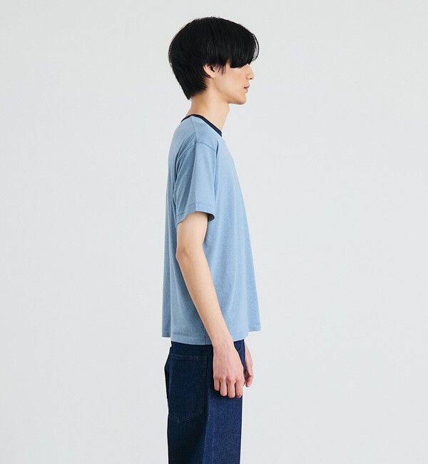 SHIPS「City Ambient Products: T/C/R コンパクト リンガー Tシャツ」|Tシャツ・カットソー|