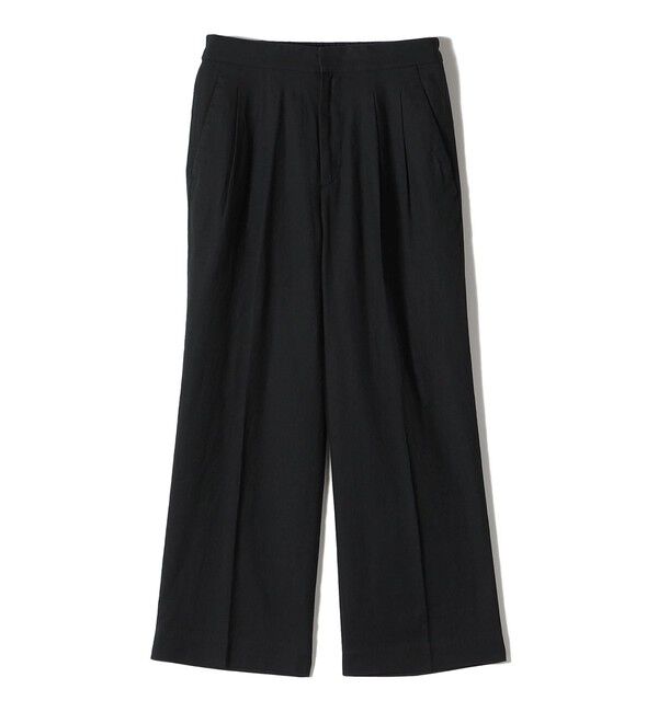 SHIPS for women「〈手洗い可能〉綿麻 ビエラ 2タック パンツ」|その他|