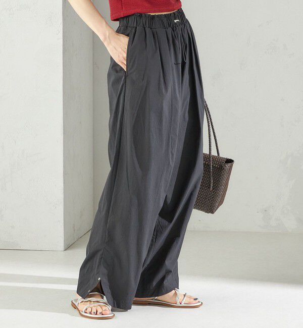 SHIPS for women「maroba:＜手洗い可能＞ドロスト ラッシュ パンツ」|その他|