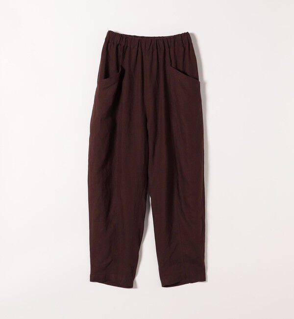 SHIPS any「SHIPS any:〈洗濯機可能〉ヨーロピアンフラックス リネン コクーン イージー パンツ」|その他|