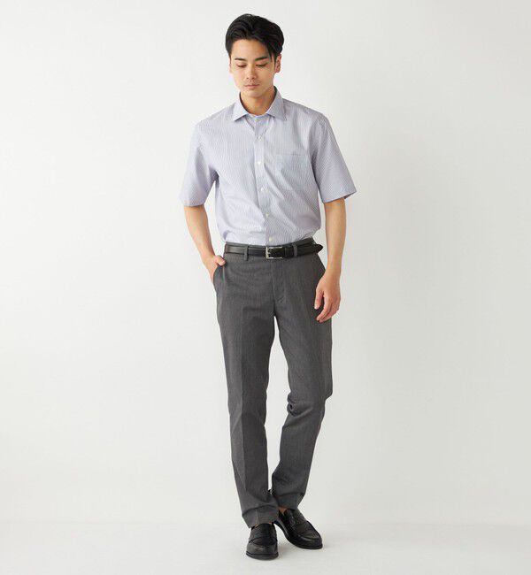 SHIPS Colors 「SHIPS Colors:SMART TECH(R) ノーアイロン セミワイドカラー シャツ」|シャツ・ブラウス|