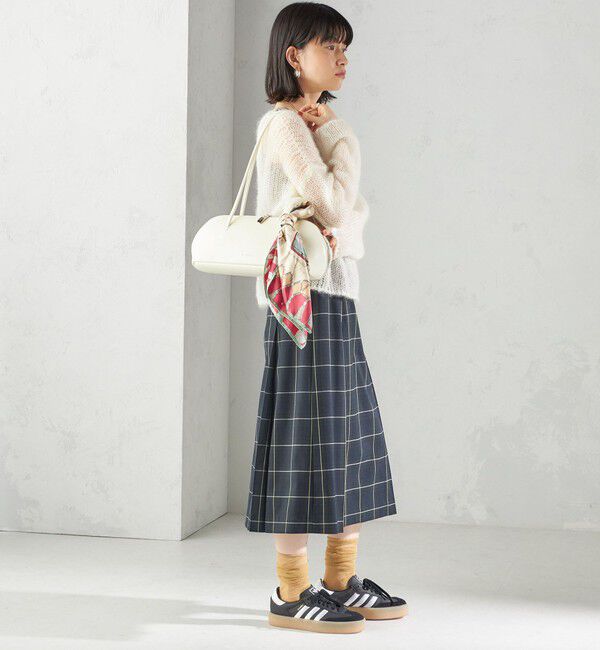 SHIPS for women「《一部追加予約》チェック ボックス プリーツ スカート」|スカート|