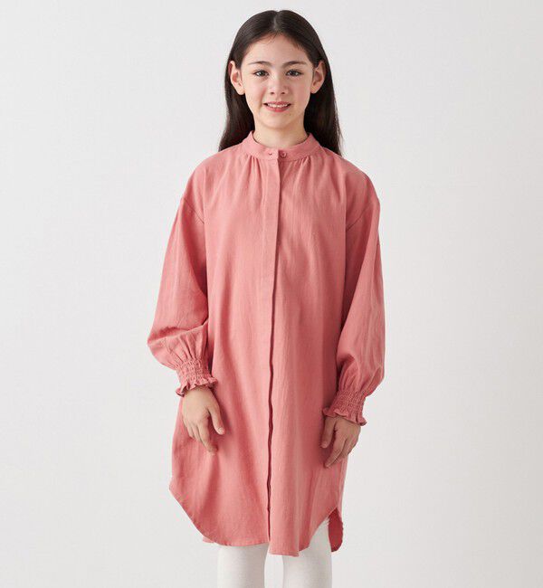 SHIPS any「SHIPS any:〈洗濯機可能〉ウォーム ネル/コーデュロイ シャツ ワンピース <KIDS>」|ワンピース|