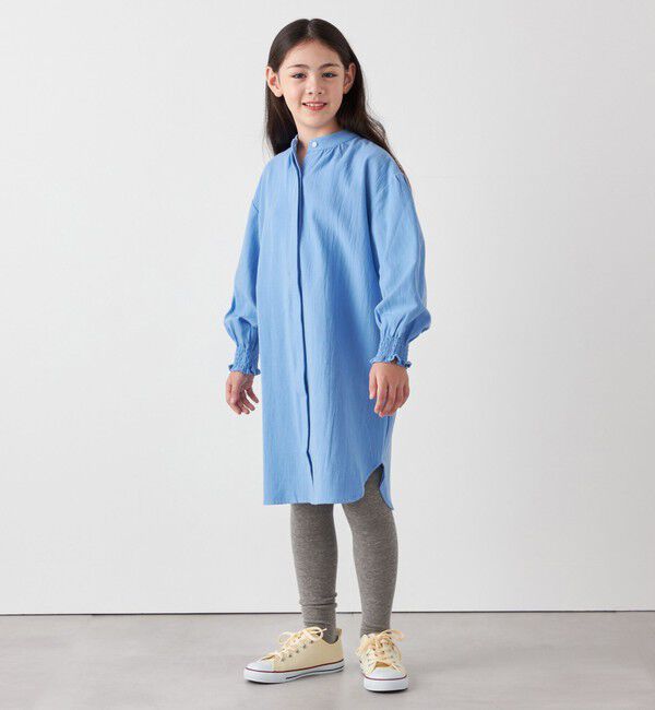 SHIPS any「SHIPS any:〈洗濯機可能〉ウォーム ネル/コーデュロイ シャツ ワンピース <KIDS>」|ワンピース|