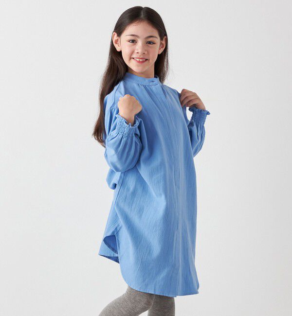 SHIPS any「SHIPS any:〈洗濯機可能〉ウォーム ネル/コーデュロイ シャツ ワンピース <KIDS>」|ワンピース|