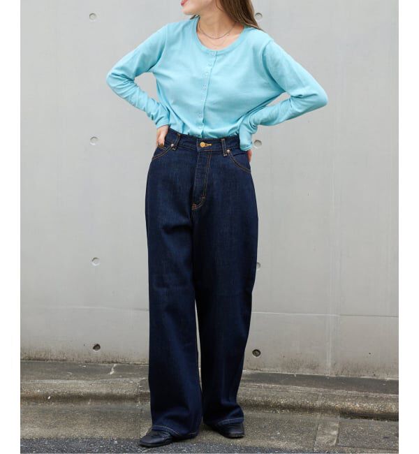 新色追加 LEE 別注ハイウエストルーズデニム（OUTDOOR PRODUCTS Usual