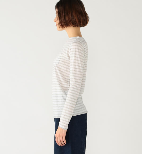 GALERIE VIE「コットン ボートネックプルオーバー」|Tシャツ・カットソー|