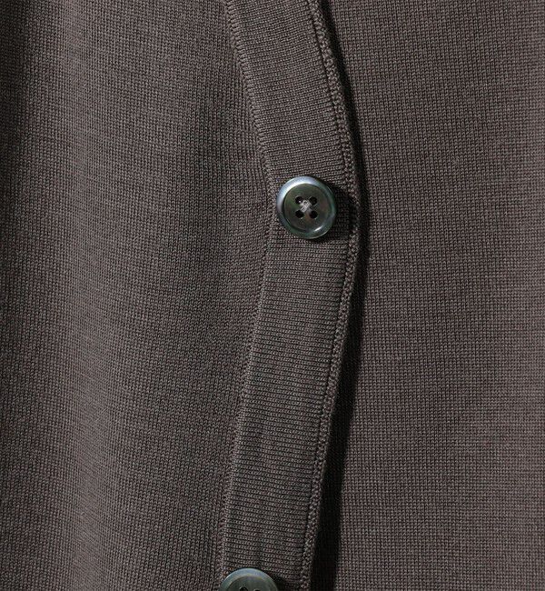 TOMORROWLAND MENS「スーパーファインメリノウール Vネックカーディガン」|ニット・セーター|