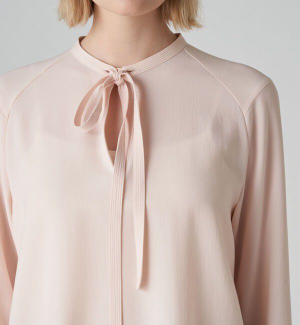 TOMORROWLAND collection「ポリエステルアムンゼン ボウタイブラウス」|シャツ・ブラウス|