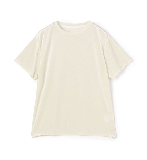 BACCA「inner piece ベロアジャージーTシャツ」|Tシャツ・カットソー|11 ホワイト