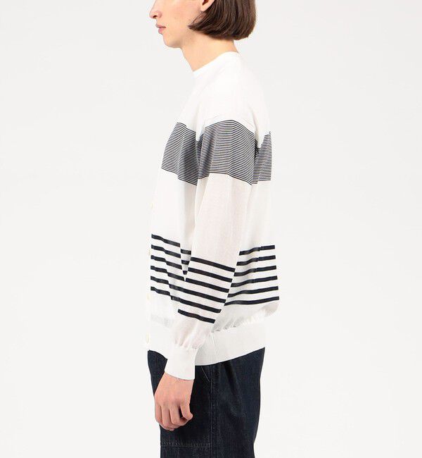 TOMORROWLAND MENS「TOMORROWLAND TRICOT コットンナイロン Vネックカーディガン」|カーディガン|