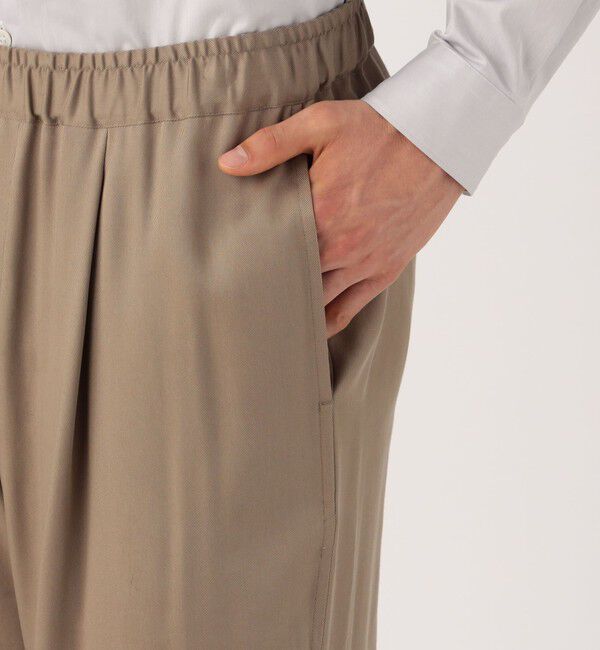 GALERIE VIE「ヴィンテージツイル  ギャザーパンツ」|その他|