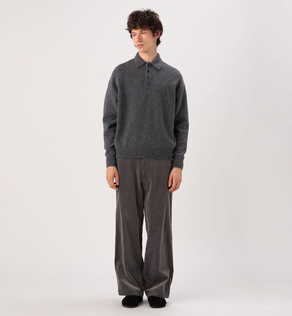 GALERIE VIE「スコットランドウール　ポロニット」|ニット・セーター|