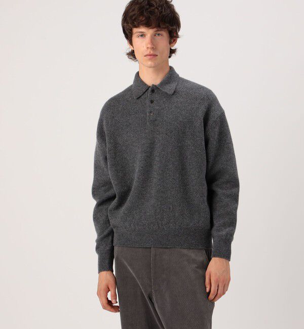 GALERIE VIE「スコットランドウール　ポロニット」|ニット・セーター|