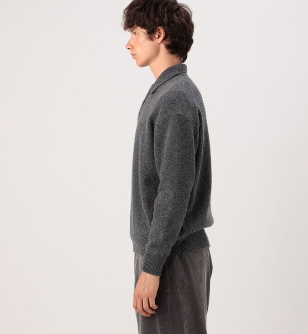 GALERIE VIE「スコットランドウール　ポロニット」|ニット・セーター|