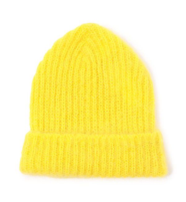 GALERIE VIE「モヘアウール ビーニー」|その他|23 イエロー