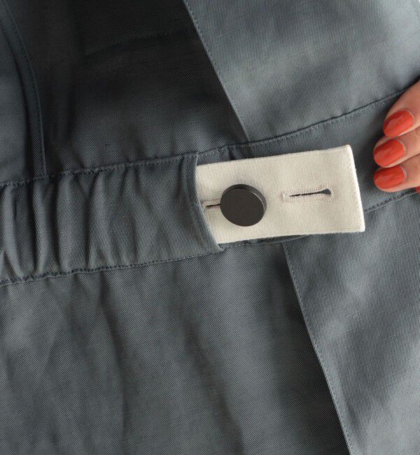 BACCA「リネンナイロンヴィンテージギャバジン ギャザードジャケット」|その他|