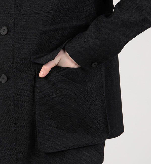 TOMORROWLAND MENS「コットンウール マウンテンパーカー」|ブルゾン・スタジャン|