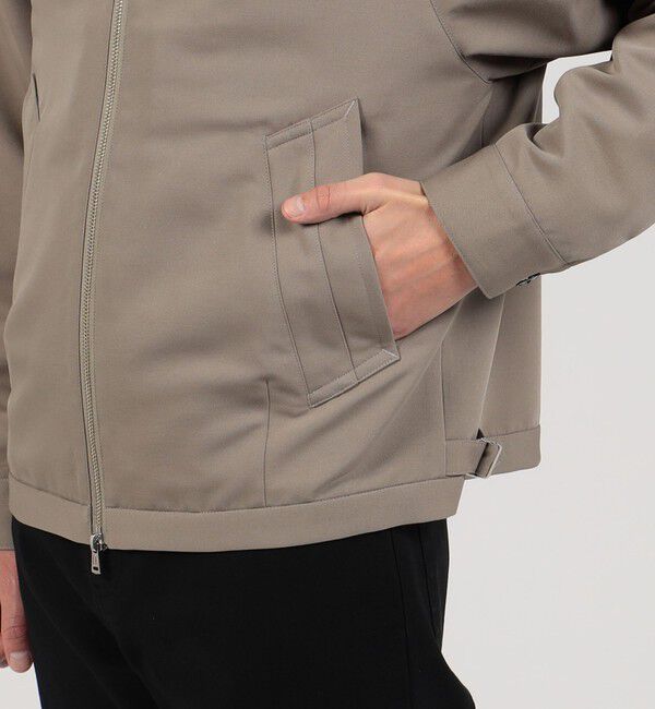 TOMORROWLAND MENS「ポリエステル スイングトップ」|ブルゾン・スタジャン|