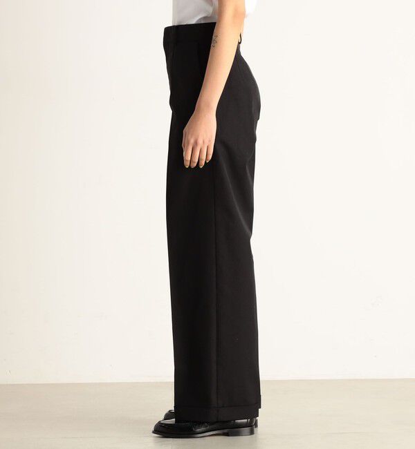 Edition「エコテックギャバ スリムスラックス」|チノ|