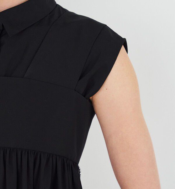 DES PRES「コットンタイプライター レイヤードワンピース」|ワンピース|