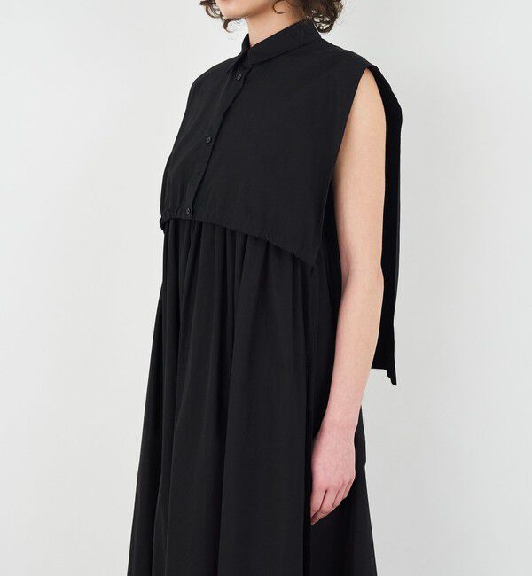 DES PRES「コットンタイプライター レイヤードワンピース」|ワンピース|