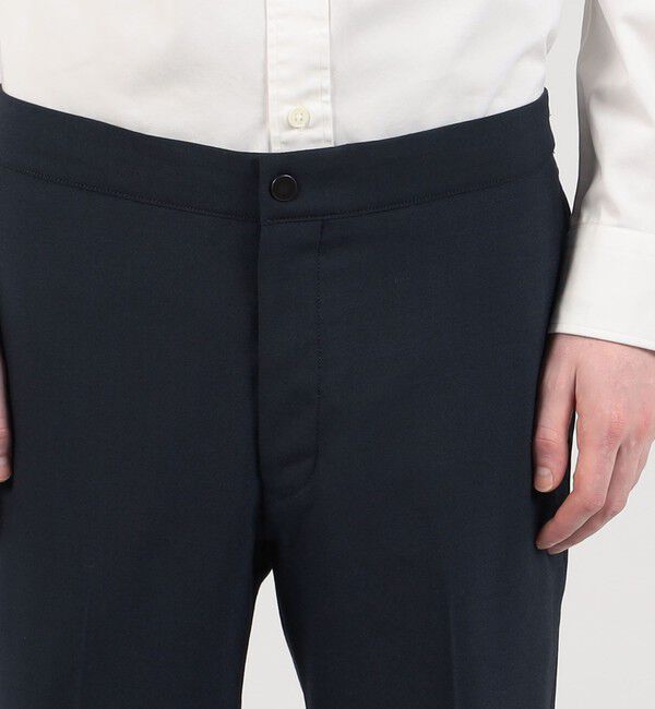 TOMORROWLAND MENS「ポリエステルウール イージースラックス」|スラックス|