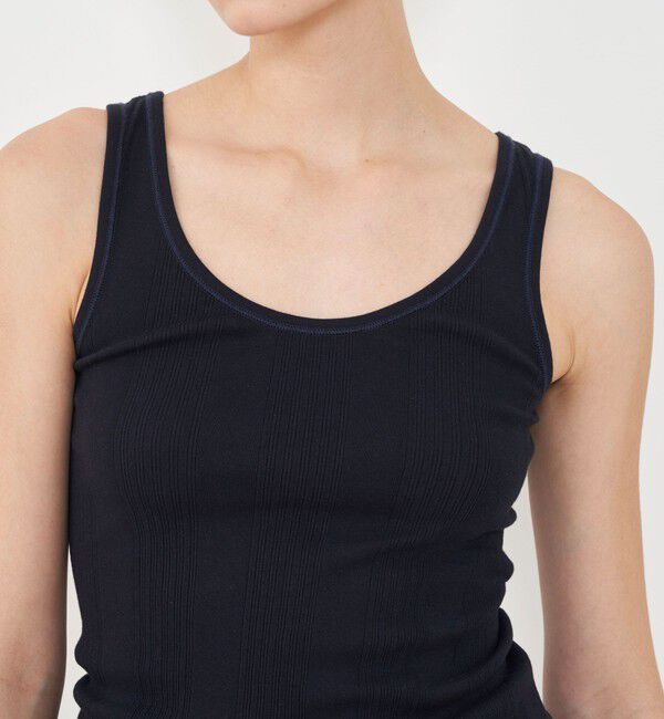 GALERIE VIE「コットンランダムリブ タンクトップ」|タンクトップ|