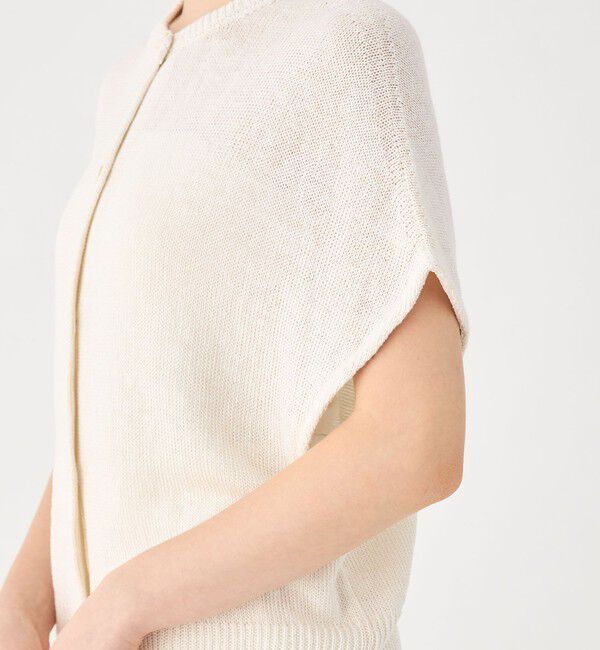 Ballsey「ヘンプシルクニット 2-wayカーディガン」|ニット・セーター|